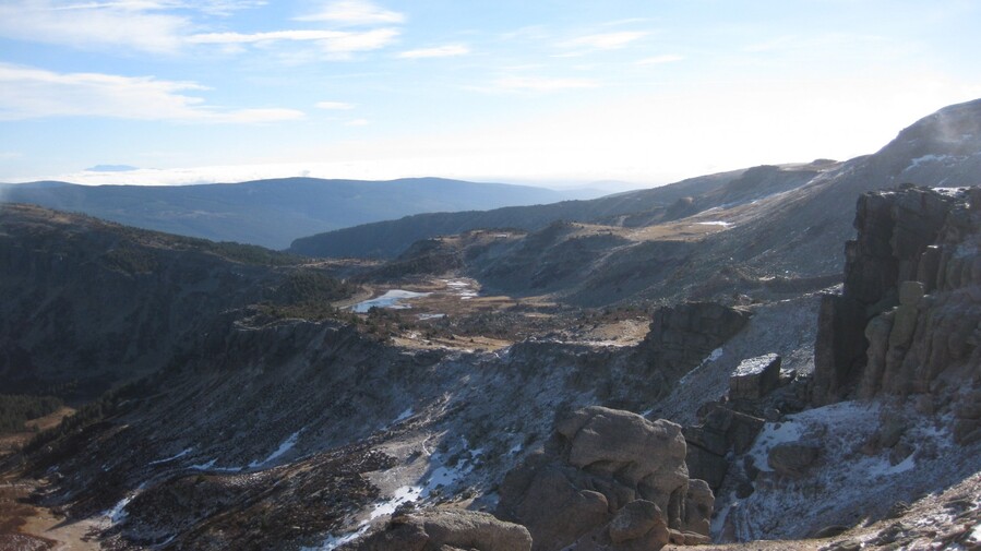 Vistas desde el pico de Urbion